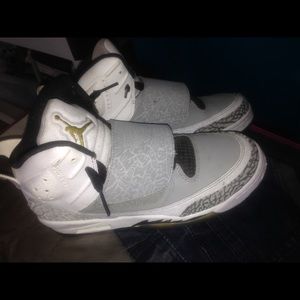 Son of Mars Gs- Matte Silver Air Jordans