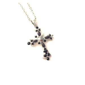 Italian cross necklace