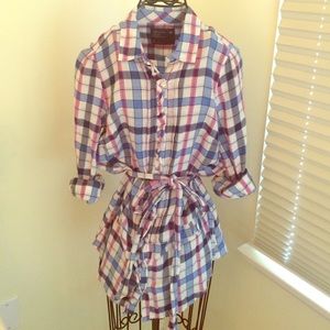 American Eagle Flannel Tunic