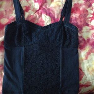 Bethany mota navy blue shirt