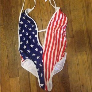 American flag one piece