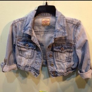 Cropped Jean Jacket