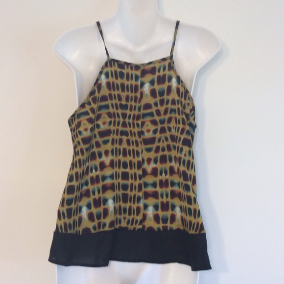 🚫SOLD 🚫Animal print flowy top - Picture 2 of 2