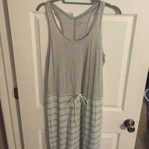 Striped Maxi