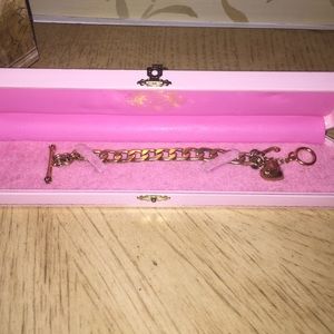 Authentic juicy couture charm bracelet