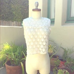 Daisy Laced top size L