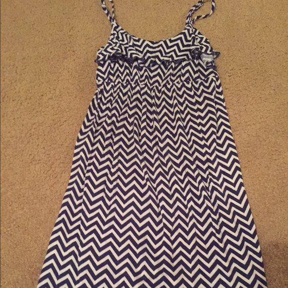 Navy blue/white sundress