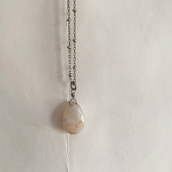 "Buckle" Quartz Necklace