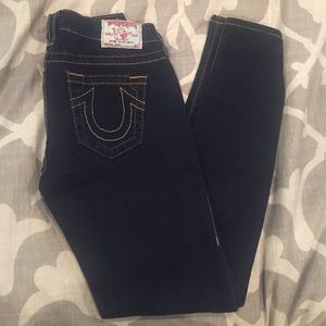 True Religion Stella skinny jeans, size 26.