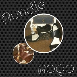 Charlotte Russe & Studio Paolo Sandals