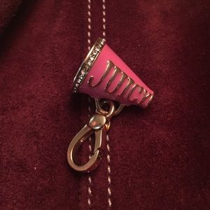 Authentic Juicy Couture megaphone charm