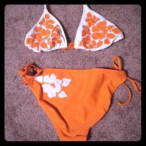 Aloha Orange Bathing Suit 🌺