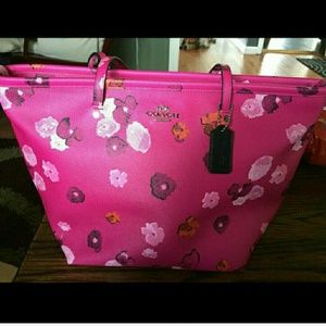 JSOLESKY ONLY Floral coach tote