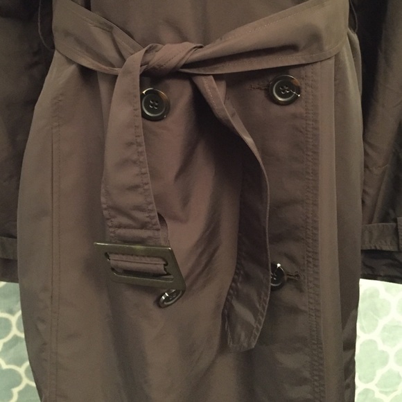 Chocolate classic trenchcoat MNG - Picture 3 of 4