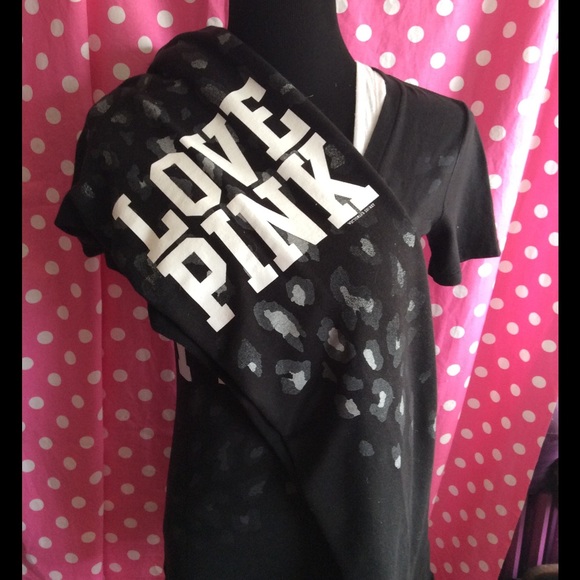 VS PINK black cheetah leopard set S XS - Picture 3 of 3