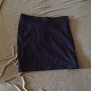 Dark grey pencil skirt