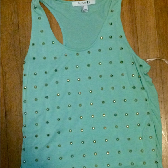 Studded tank top