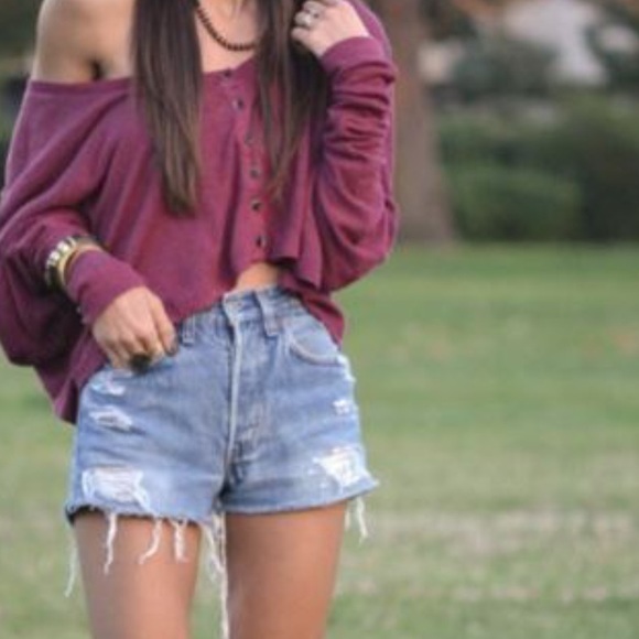 Ralph Lauren Denim - Ralph Lauren High Waist Hippie Cut Offs