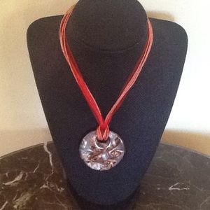 Glass Pendant Necklace