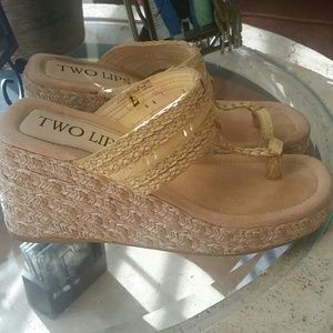Two lips shoes
