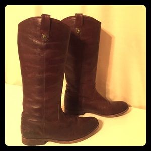 Frye 'Melissa Button' Leather Riding Boot