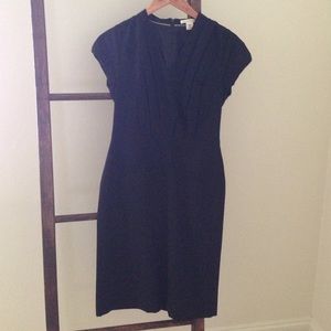 Black sheath dress