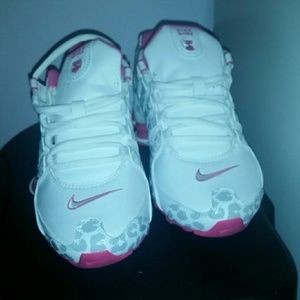 Nike Shox Limited Edition, Pink & White Cheetah