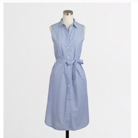 ๐HP๐ {j.crew factory} chambray shirt dress - Picture 4 of 4