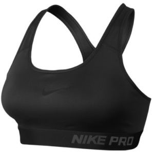 Nike pro padded bra-black