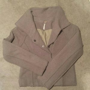 Free people military sweater /coat