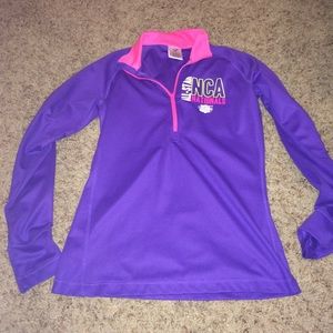 NCA Nationals half zip jacket