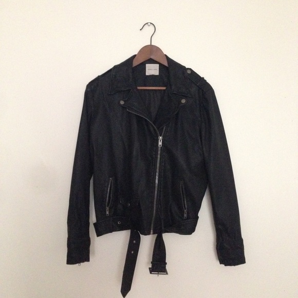 ⚡️Silence + Noise BF Moto Jacket, Vegan Leather