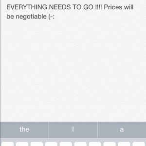 EVERYTHING NEEDS TO GO!!