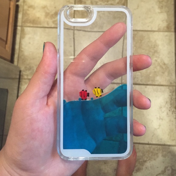 Floating fish and liquid case