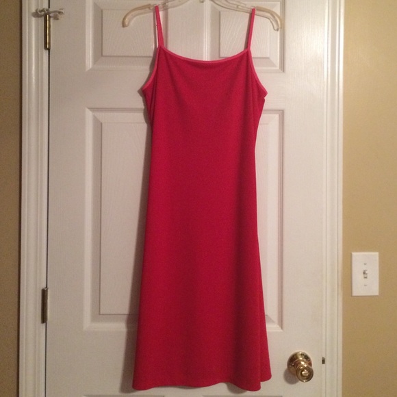 💙Red and Pink Dress