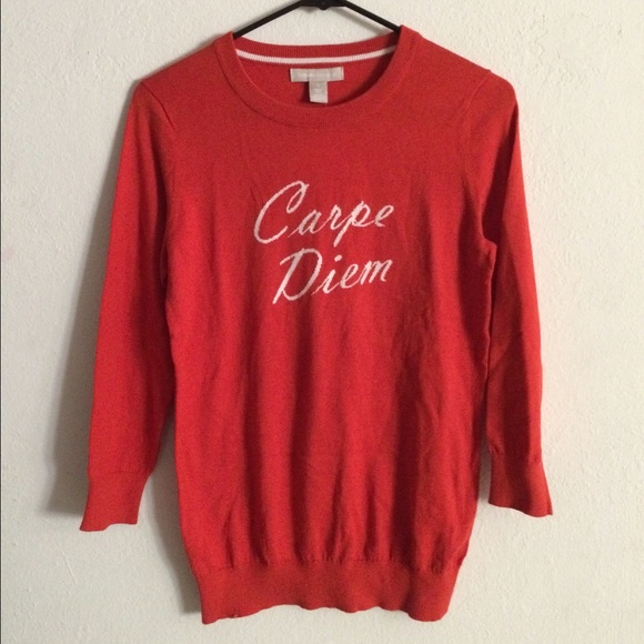 Carpe diem sweater