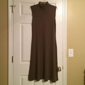 Brown Sweater Dress
