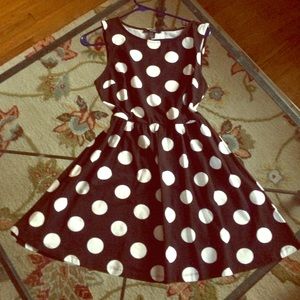 Polka dot dress