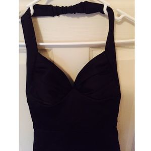 Backless fitted dress size small.