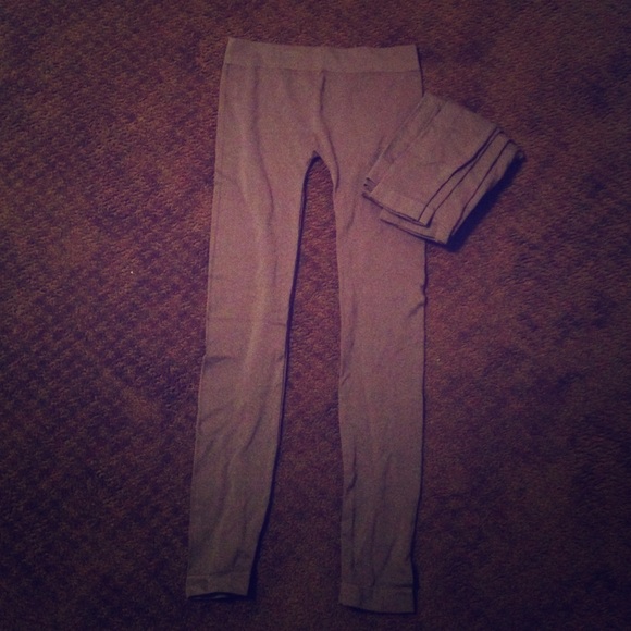 2 pairs of gray tights: NWOT
