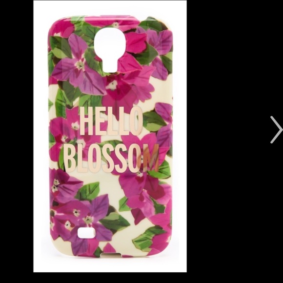 Kate spade "hello blossom" case Samsung galaxy S4 - Picture 1 of 2