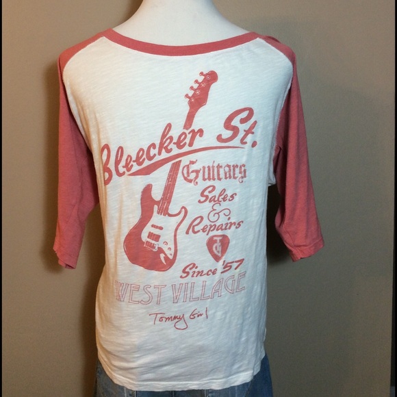 Great Tommy Girl Bleecker St. Tee Sz XL