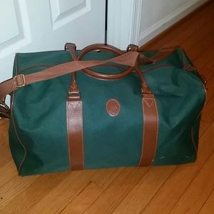 Ralph Lauren green duffle bag