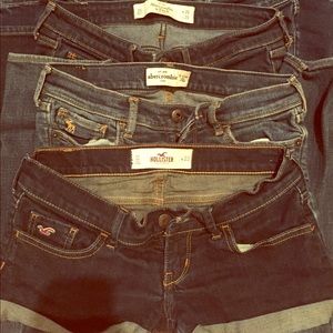 Abercombie & Fitch great condition size 0, 1 , 2.