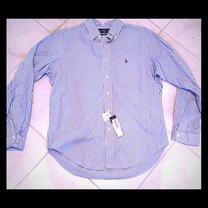 RESERVED Men's Polo Ralph Lauren Stripe Shirt
