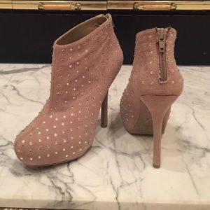 Nude booties