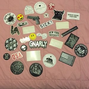 RANDOM BRANDY MELVILLE STICKER BUNDLE😮