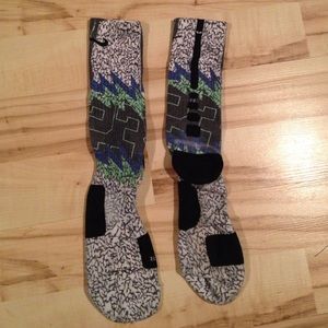 Men's Custom Jordan Socks. Size large.