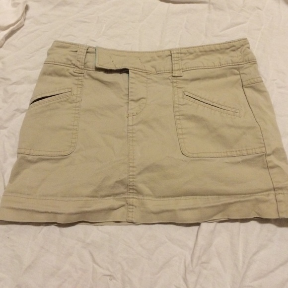 Khaki skirt