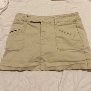 Khaki skirt